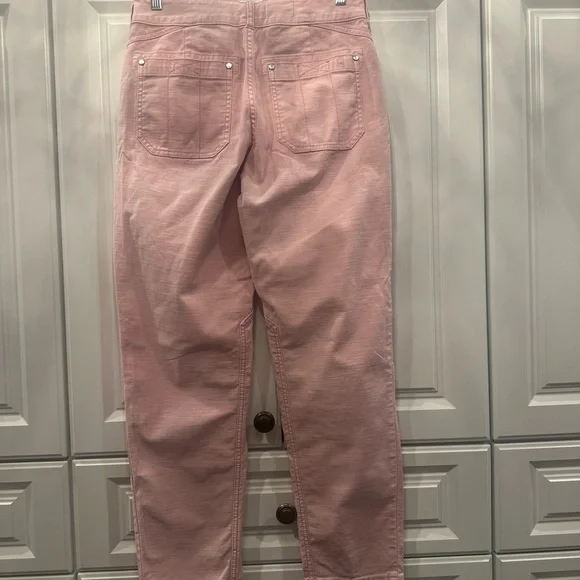 Anthropologie Pilcro Pink Ankle Cropped Pants-size 27 - Picture 3 of 9